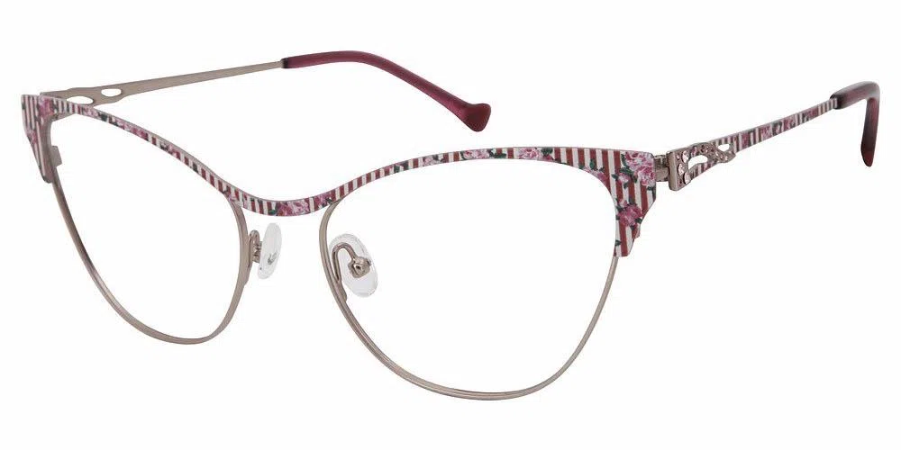 Betsey-Johnson BET-TEATIME Eyeglasses - view 2